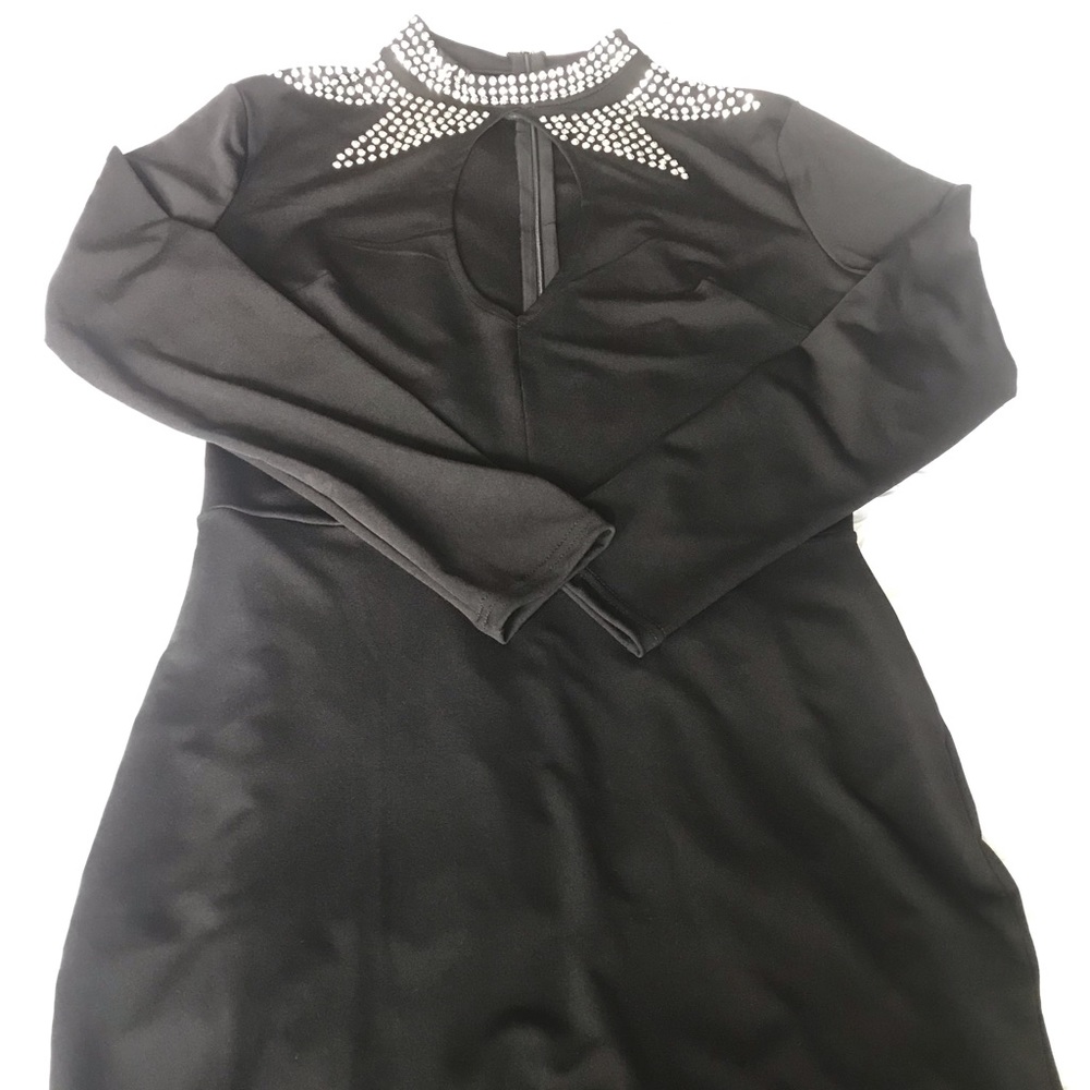 Black Dressy Body Con Dress
